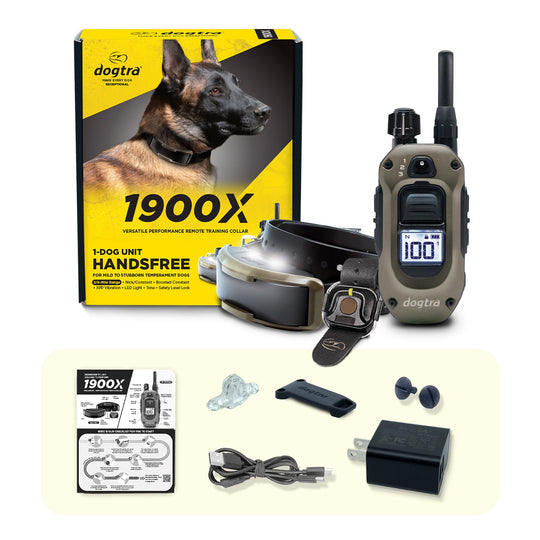 1900X HANDSFREE-Unidad para 1 perro