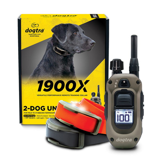1900X-Unidad para 2 perros