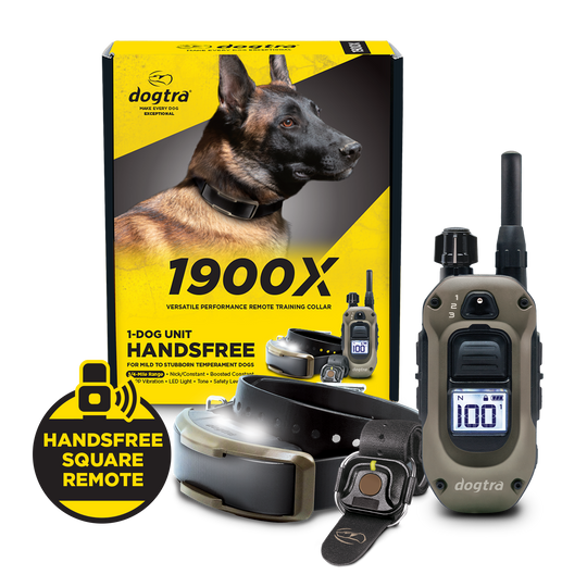 1900X HANDSFREE-Unidad para 1 perro